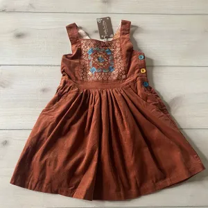 NWT Matilda Jane Arya Micro Corduroy Jumper Dress