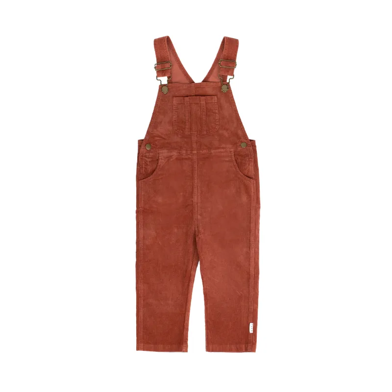 Olive and The Captain Corduroy Overalls - Ochre