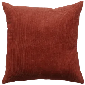 Ollo Kenzo Cotton Corduroy Cushion - Terracotta