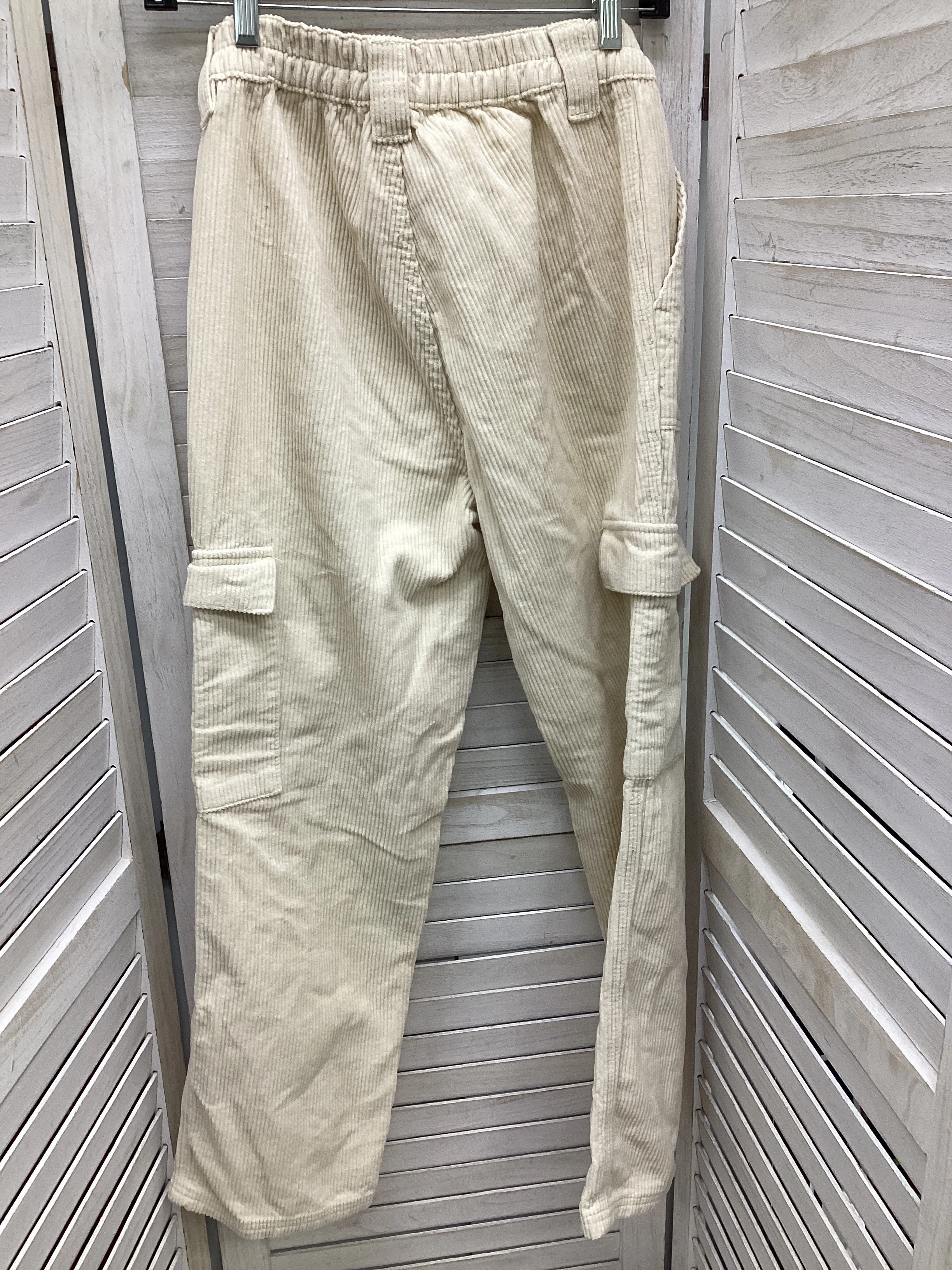 Pants Corduroy By Pacsun In Cream, Size: S