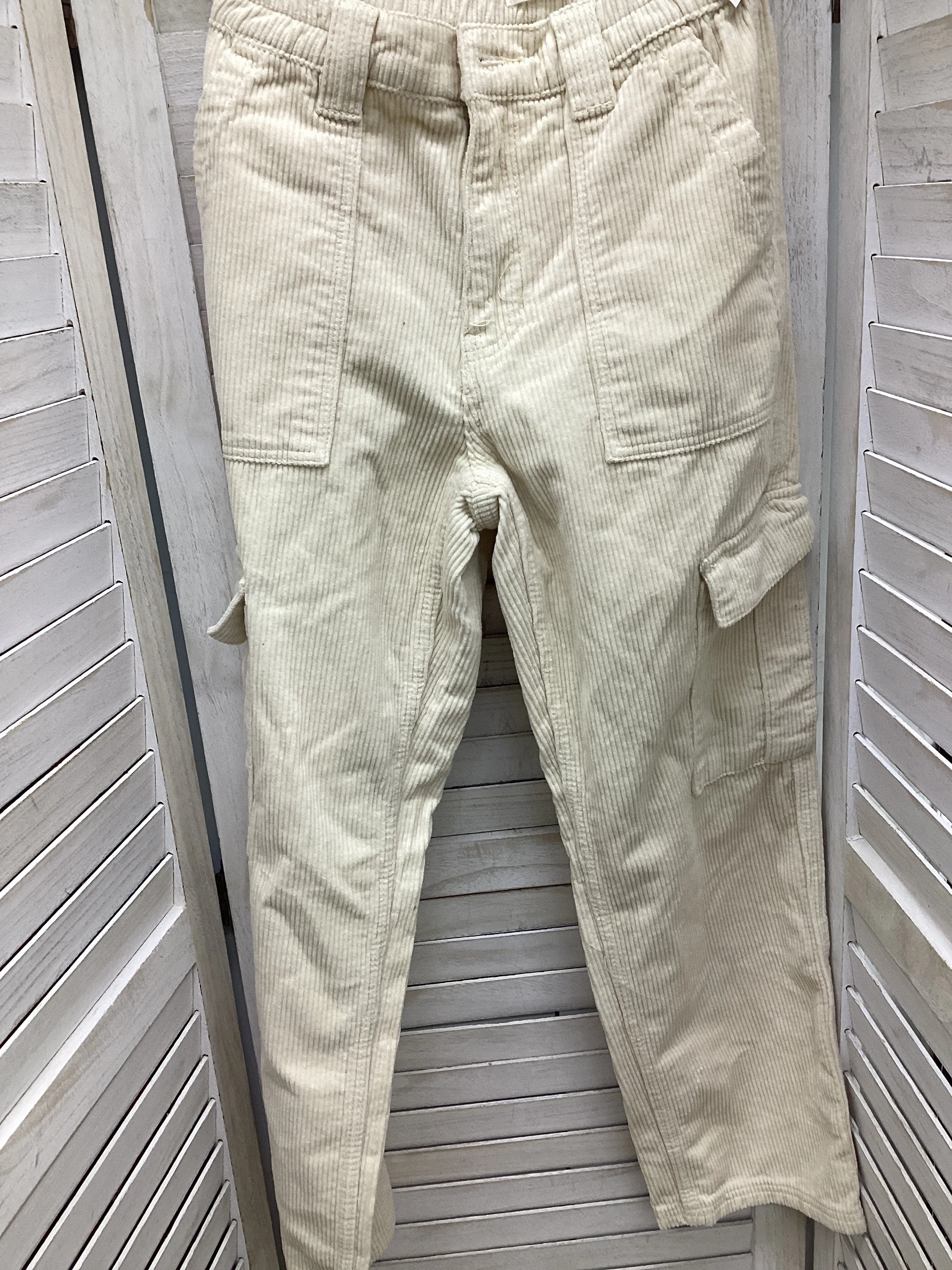 Pants Corduroy By Pacsun In Cream, Size: S