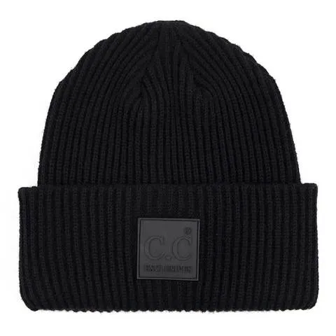 Patch Knit CC Beanie (Multiple Colors)