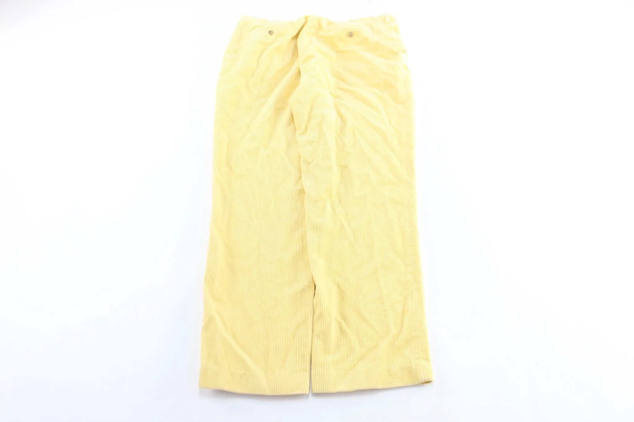 Polo by Ralph Lauren Yellow Corduroy Pants