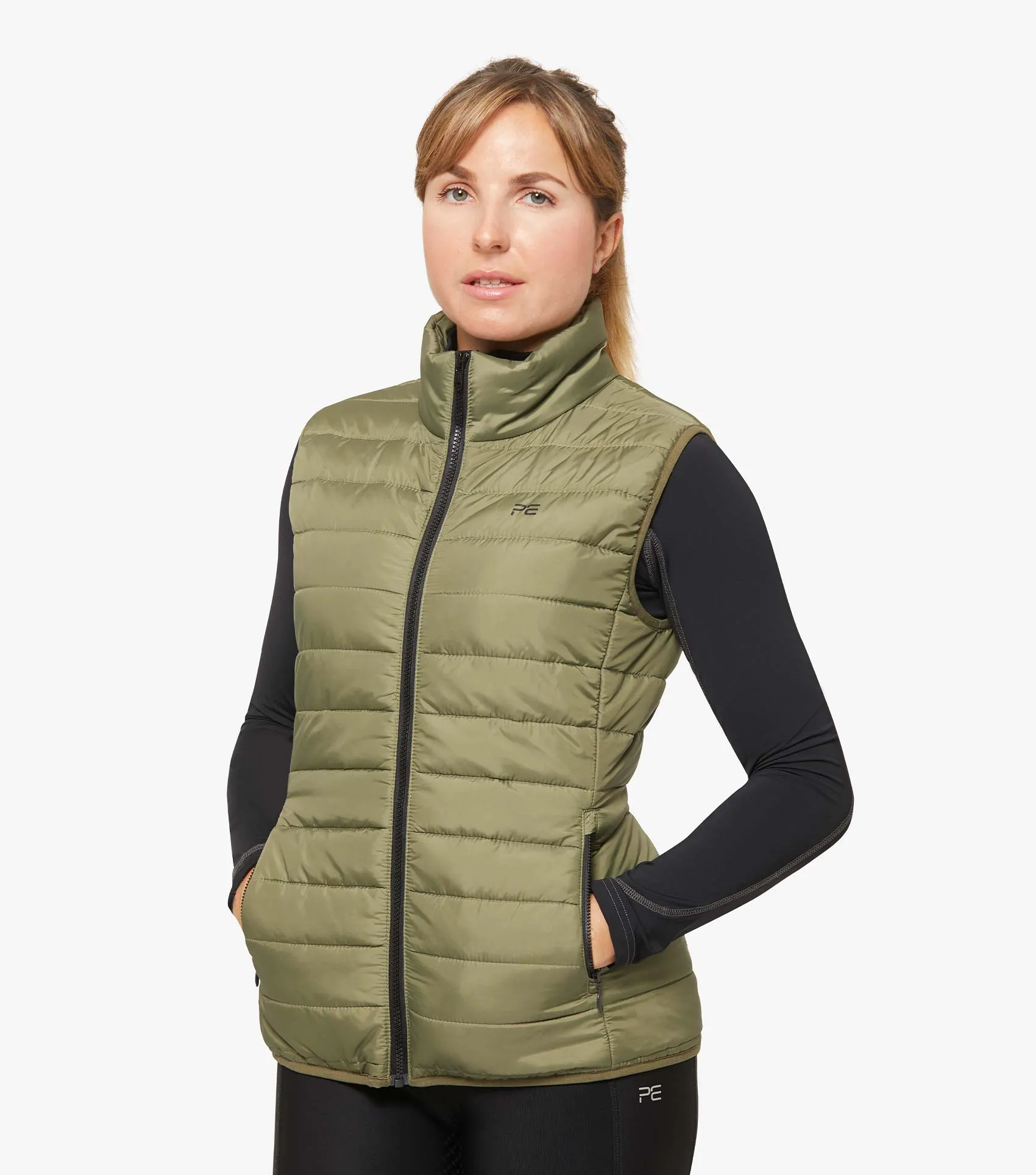 Premier Equine Dante Ladies Riding Vest / Gilet (Navy, Black or Olive)