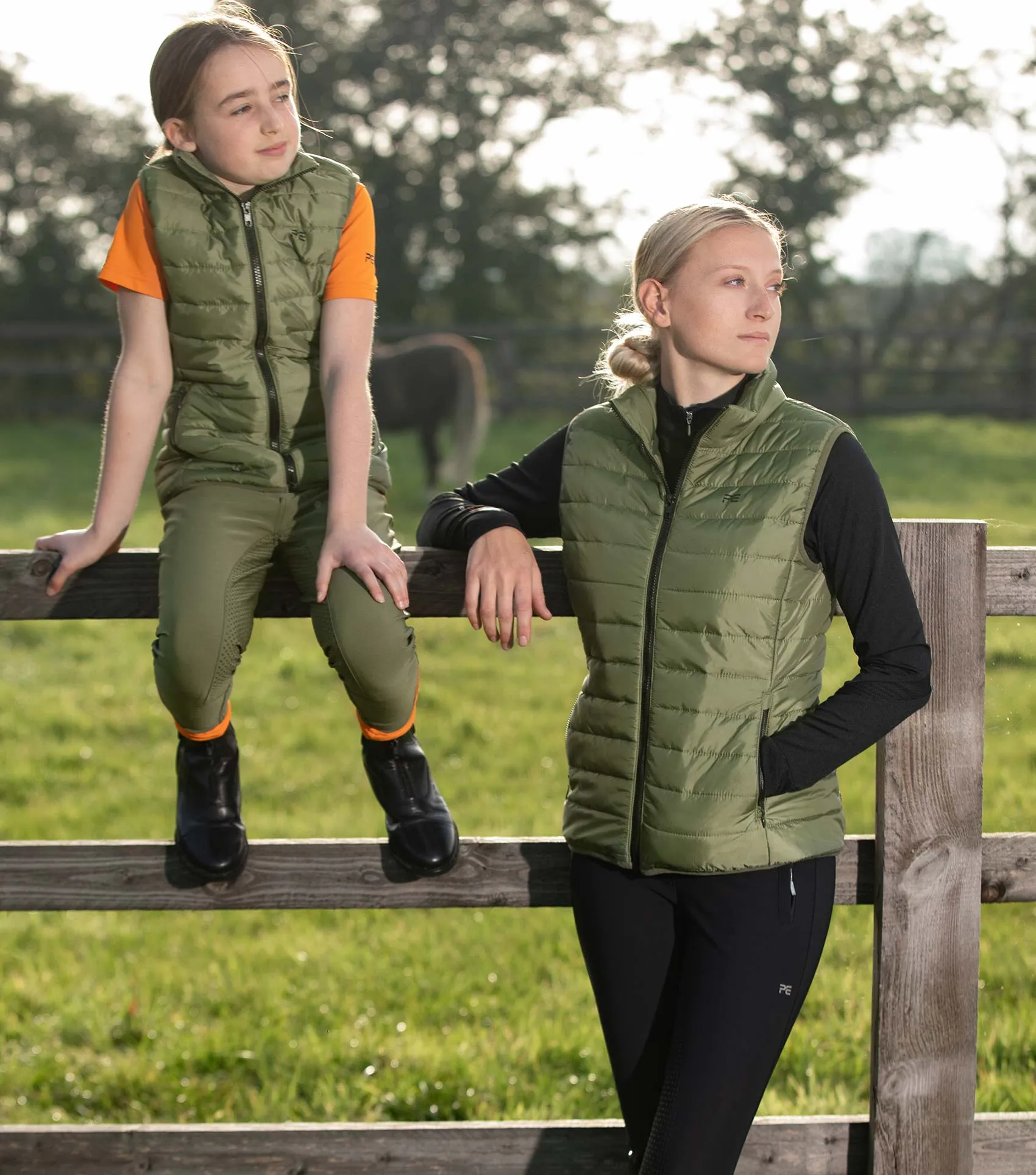 Premier Equine Dante Ladies Riding Vest / Gilet (Navy, Black or Olive)