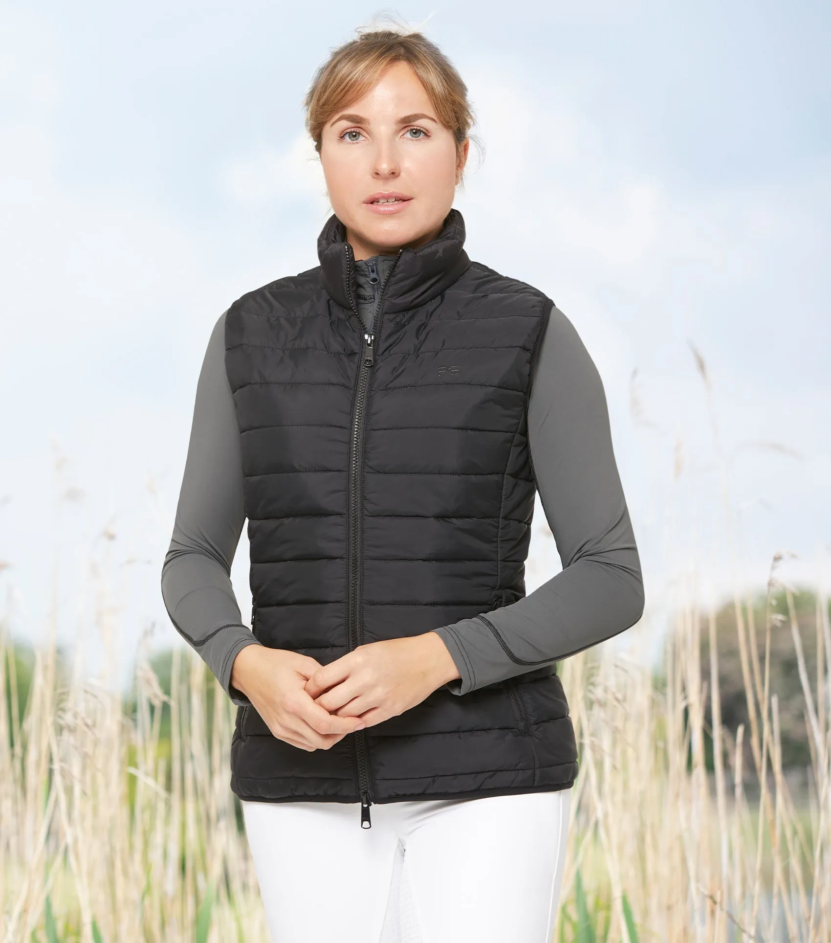 Premier Equine Dante Ladies Riding Vest / Gilet (Navy, Black or Olive)