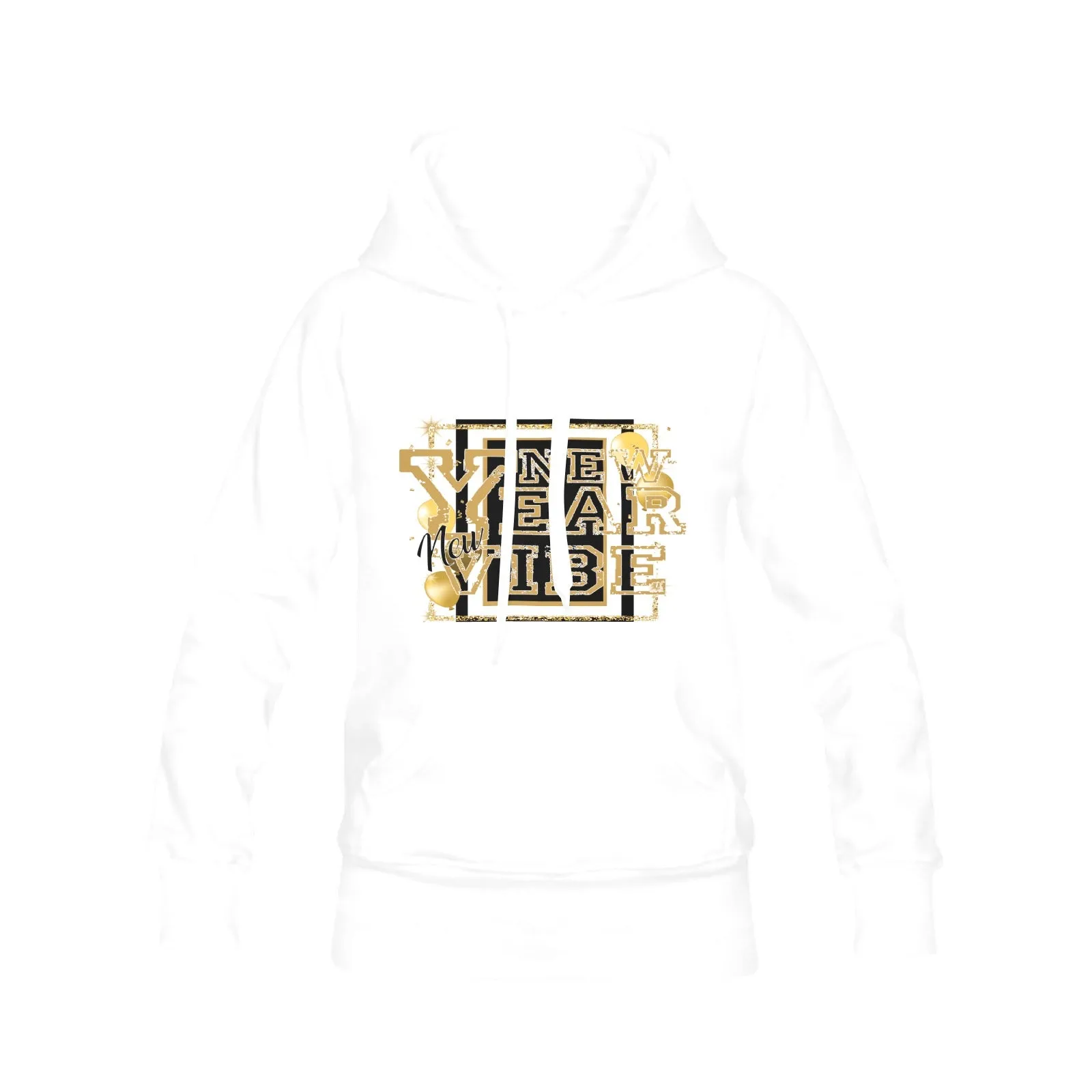 Qreatrz New Vibe New Year Classic Hoodie