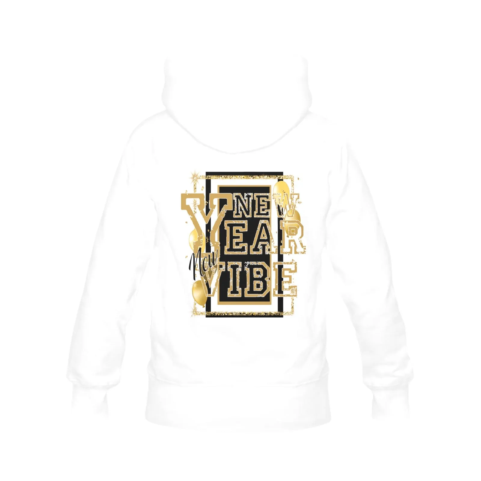 Qreatrz New Vibe New Year Classic Hoodie