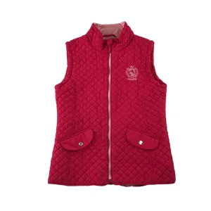 Requisite England gilet 11-12 years pink quilted lightly padded