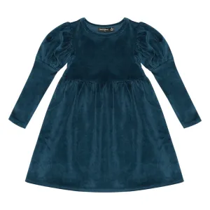 Rock Your Kid Blue Corduroy Dress