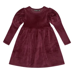 Rock Your Kid Plum Corduroy Dress