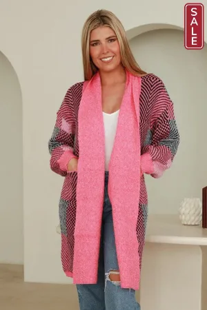 Romola Cardigan-pink