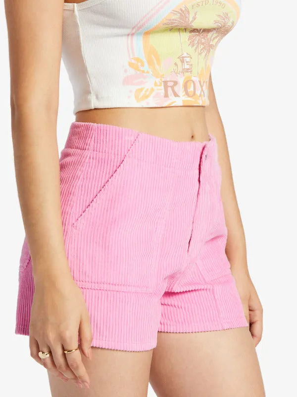 Roxy Sessions Shorts-Sachet Pink