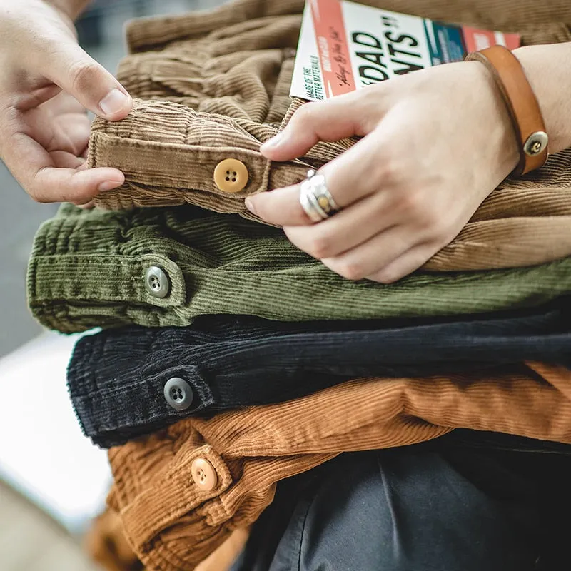 Safari Corduroy Harajuku Pants