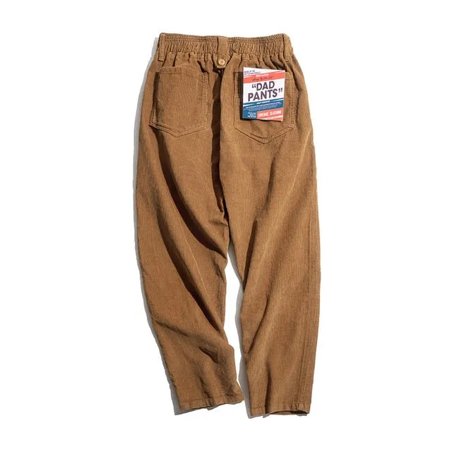 Safari Corduroy Harajuku Pants