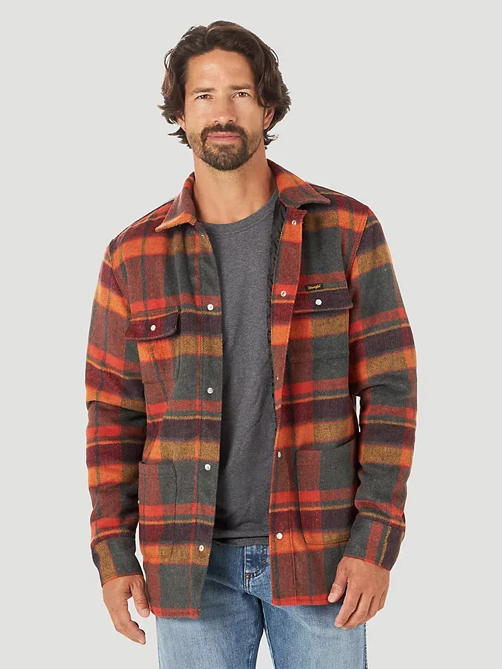 Sale ✨Wrangler Quilted Flannel Shirt Jacket