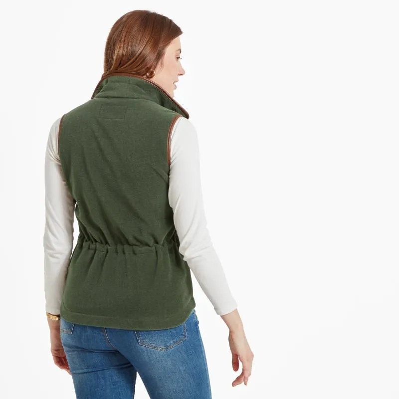 Schoffel Ladies Lyndon Fleece Gilet - Cedar Green