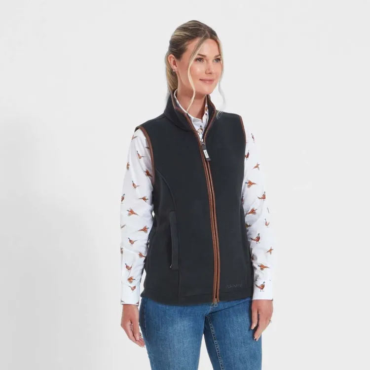 Schoffel Ladies Lyndon Fleece Gilet - Gunmetal