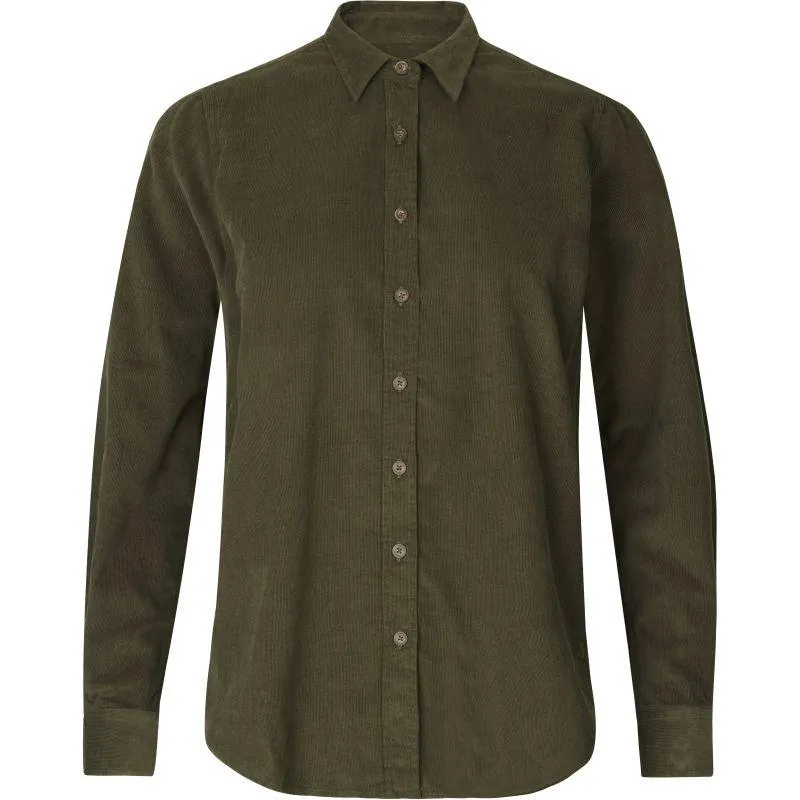 Seeland Olivia Ladies Corduroy Shirt - Pine Green