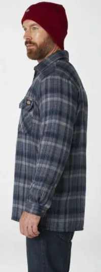 Sherpa Lined Flannel Shirt Jacket w/ Hydroshield