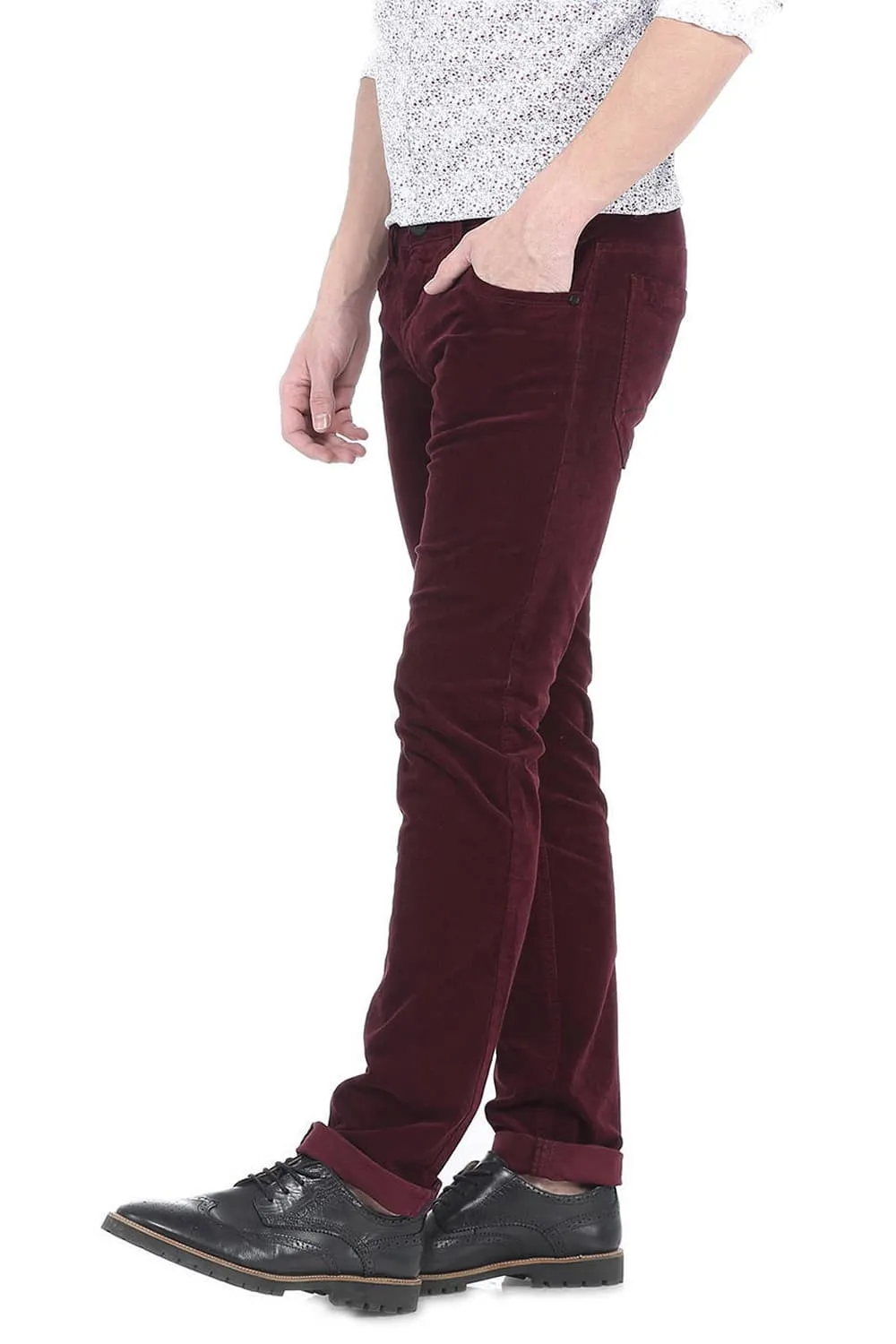 Skinny Fit Corduroy Stretch Trouser