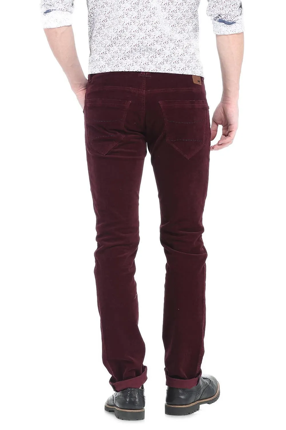 Skinny Fit Corduroy Stretch Trouser