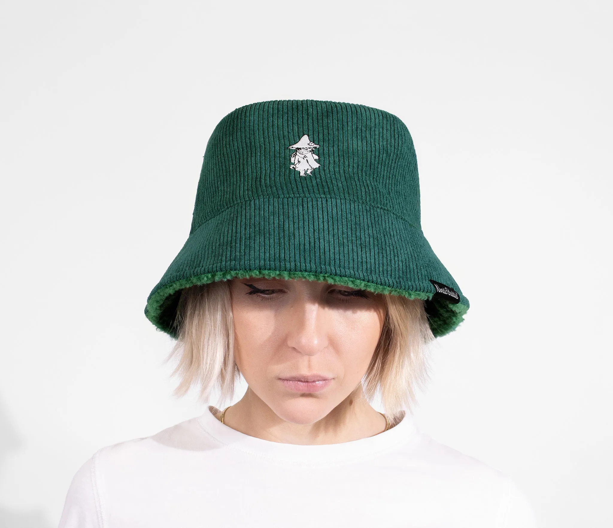 Snufkin Adventure Bucket Hat Corduroy - Green