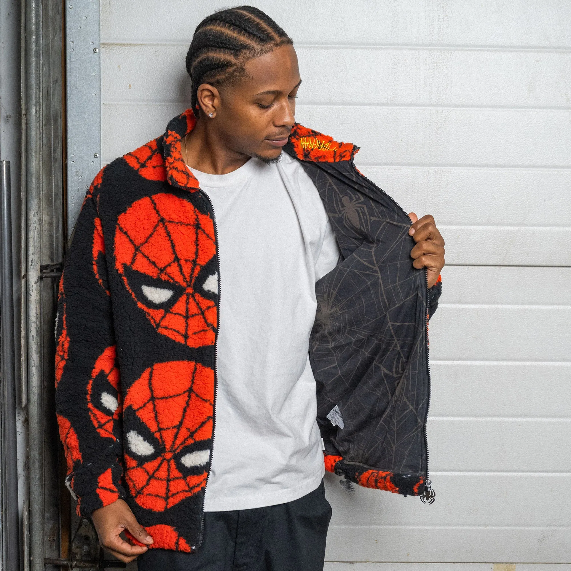 Spider-Man Sherpa Jacket