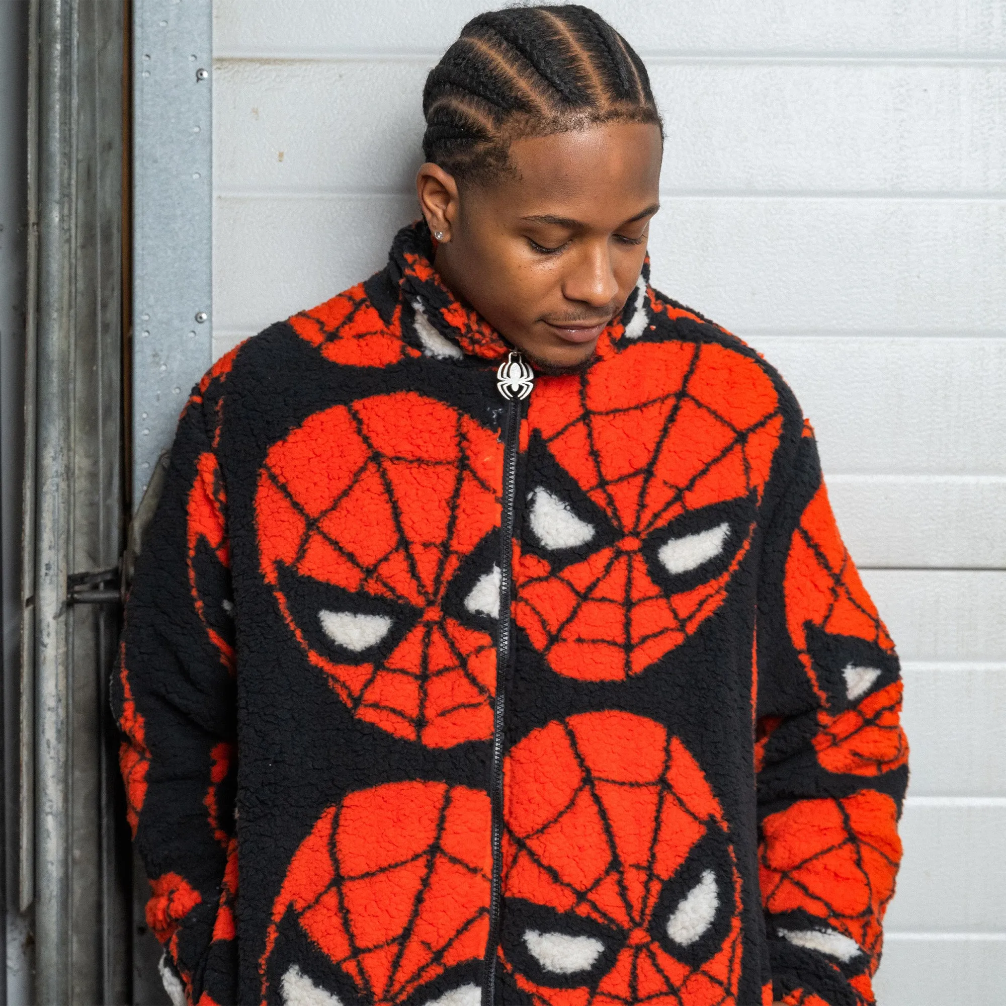 Spider-Man Sherpa Jacket