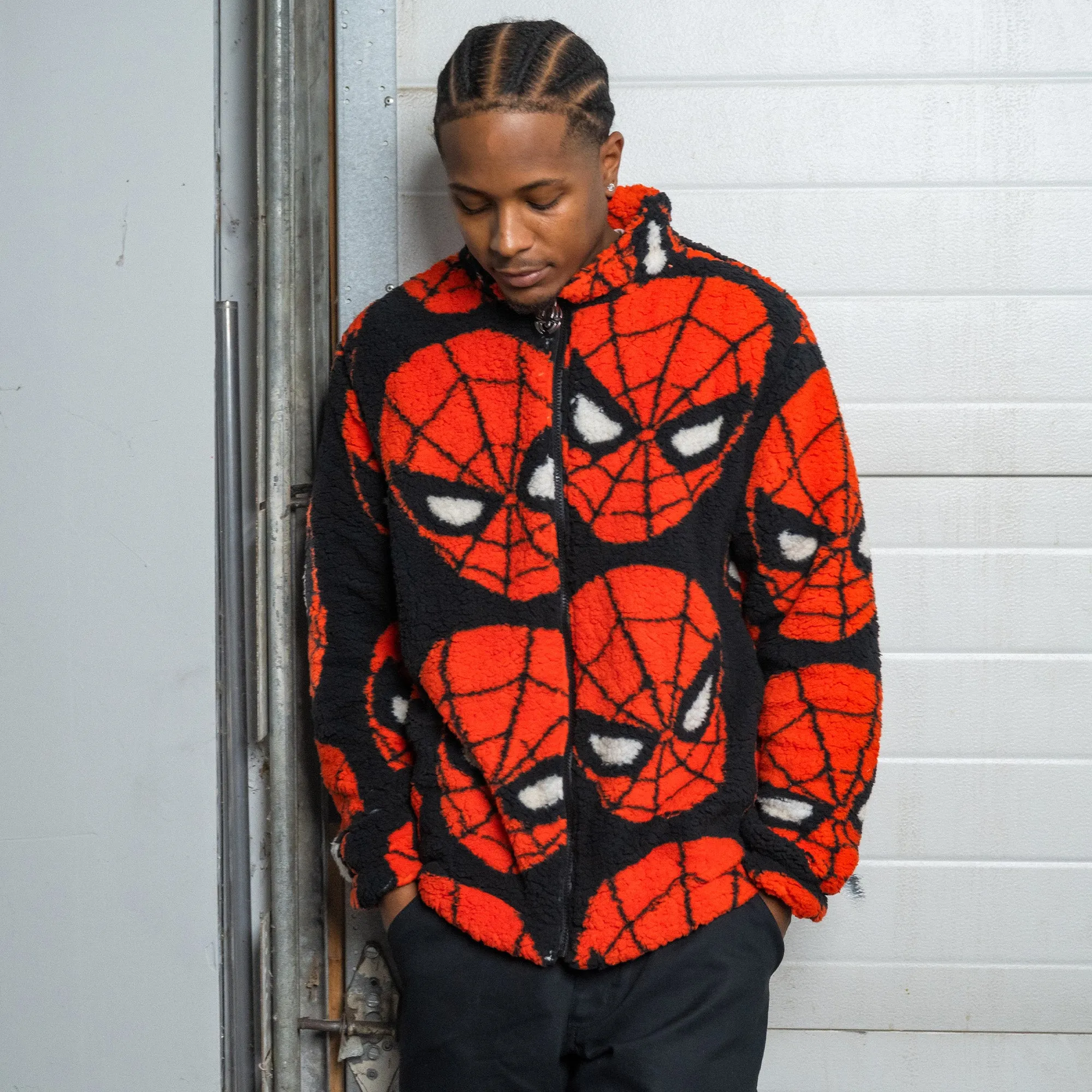 Spider-Man Sherpa Jacket