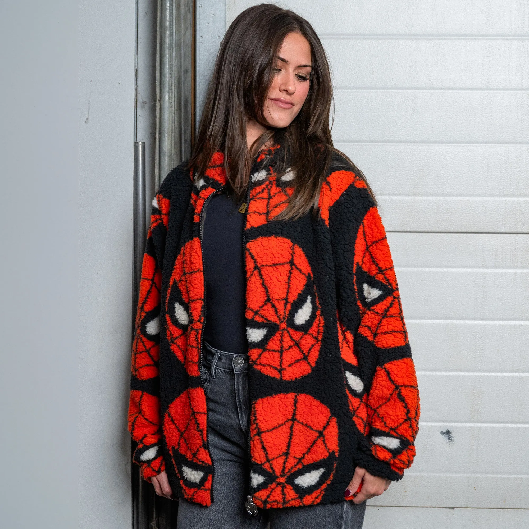 Spider-Man Sherpa Jacket