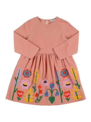 Stella McCartney Kids   Organic corduroy cotton dress 