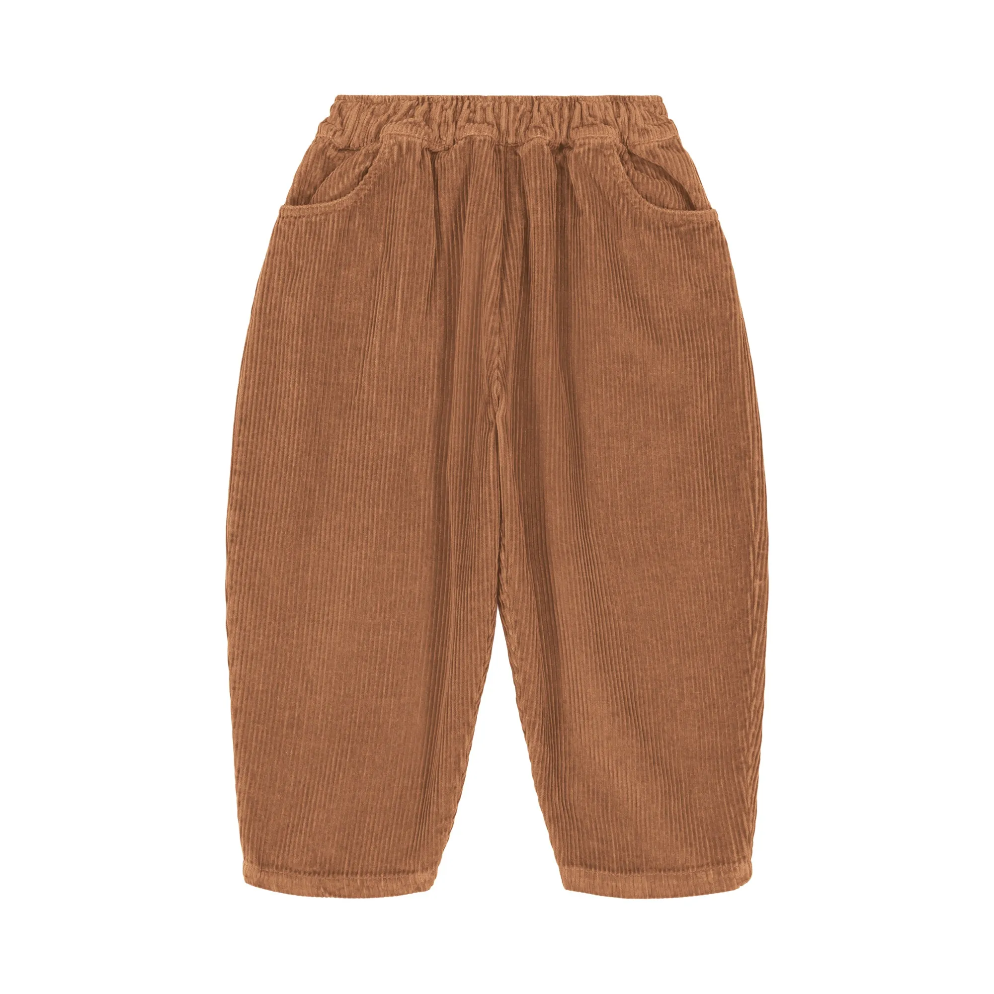 [STUDIO BOHEME] CORDUROY CARROT PANTS / GLAZED GINGER