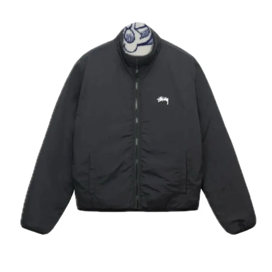 Stussy Dragon Sherpa Reversible Jacket