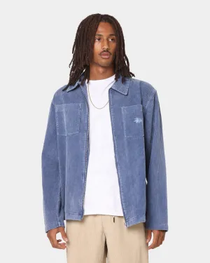 Stussy Tyler Corduroy Jacket Dusty Blue