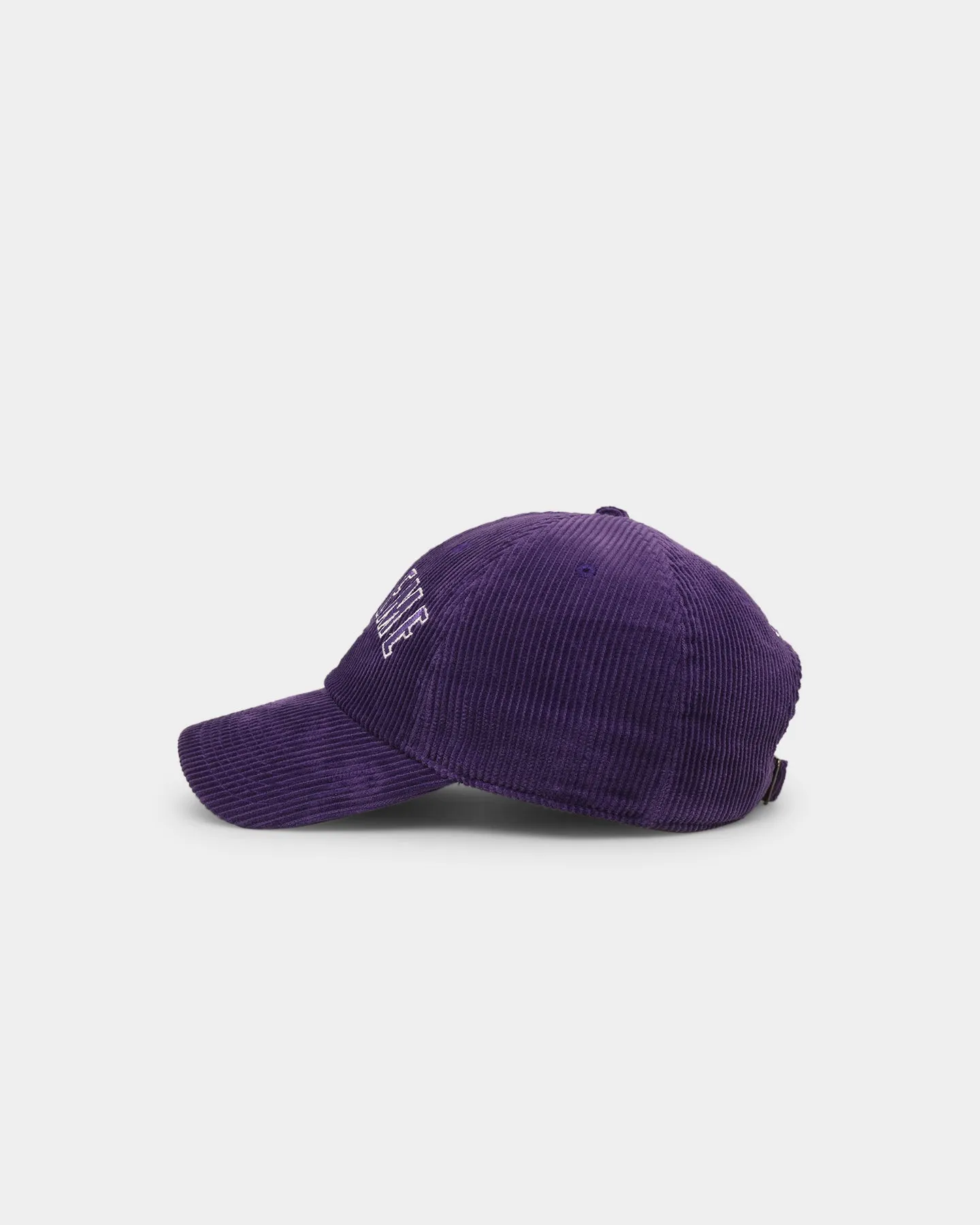 Supreme X Nike Arc Corduroy 6 Panel Strapback Purple