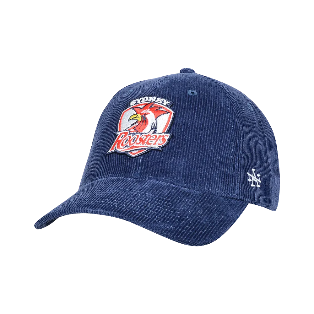 SYDNEY ROOSTERS NRL CORDUROY SLOUCH CAP