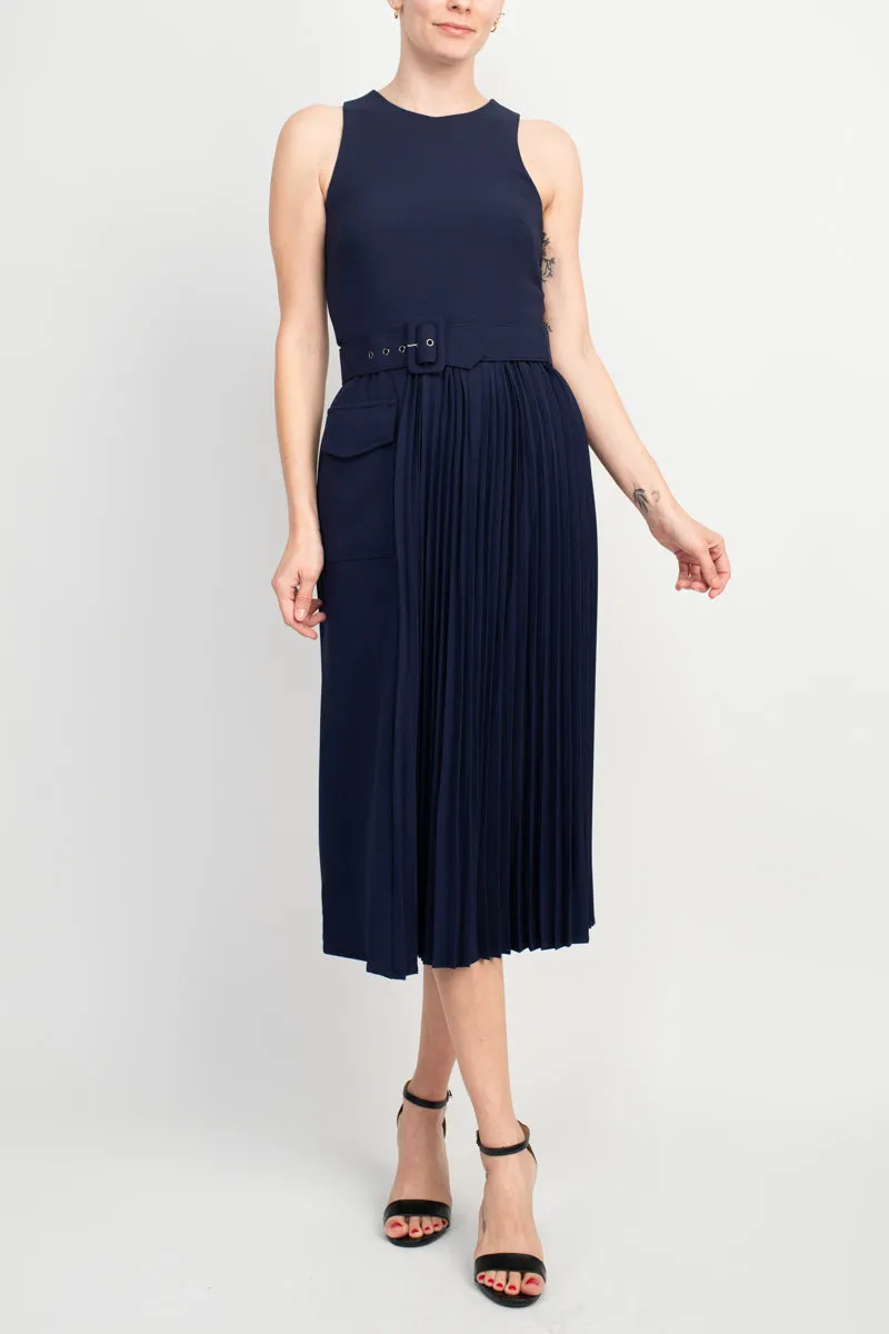 Taylor Midi Scoop Neck Midi Dress