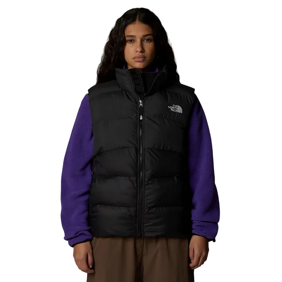 The North Face gilet da donna Saikuru NF0A89JFKT0 nero-asfalto