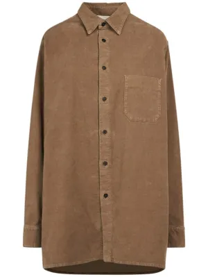 The Row   Idro oversize corduroy shirt 