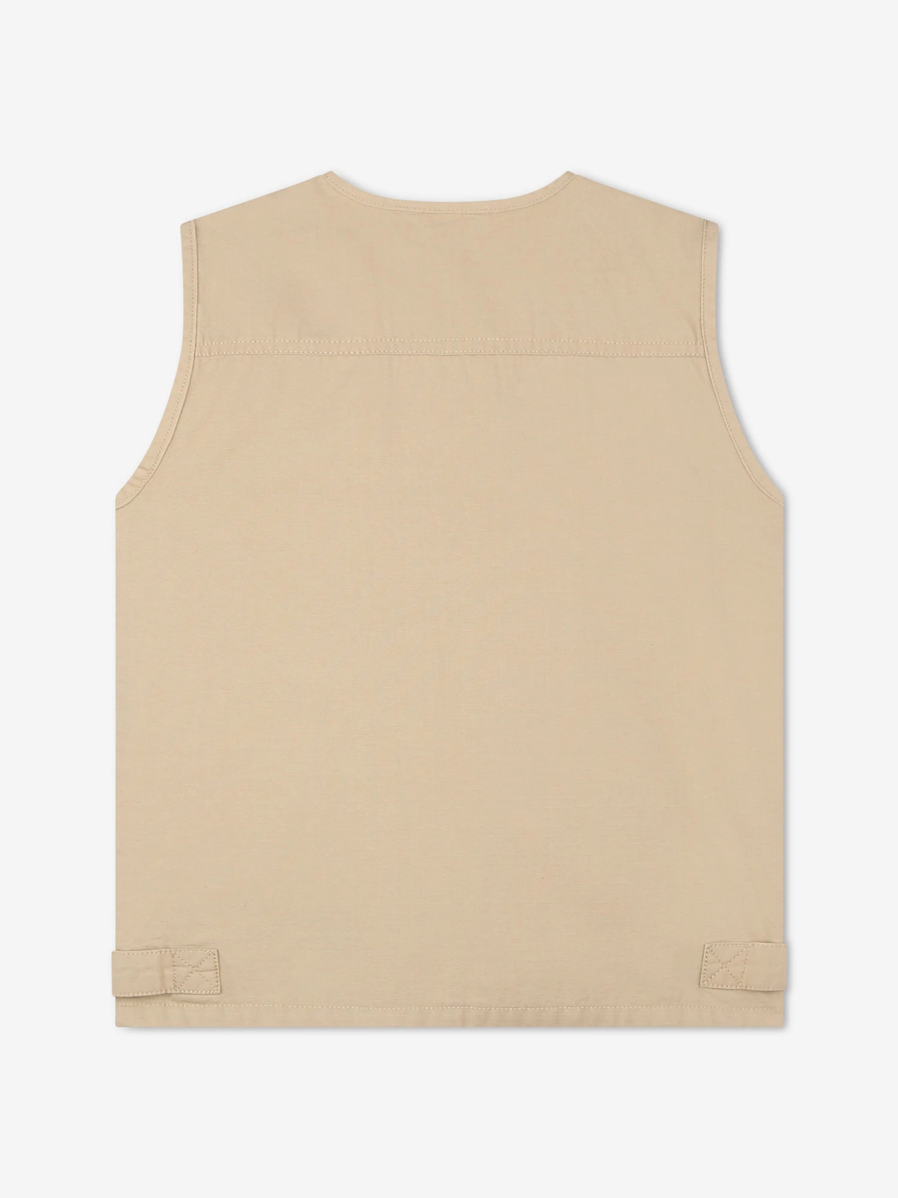 Timberland Boys Multipocket Gilet in Beige