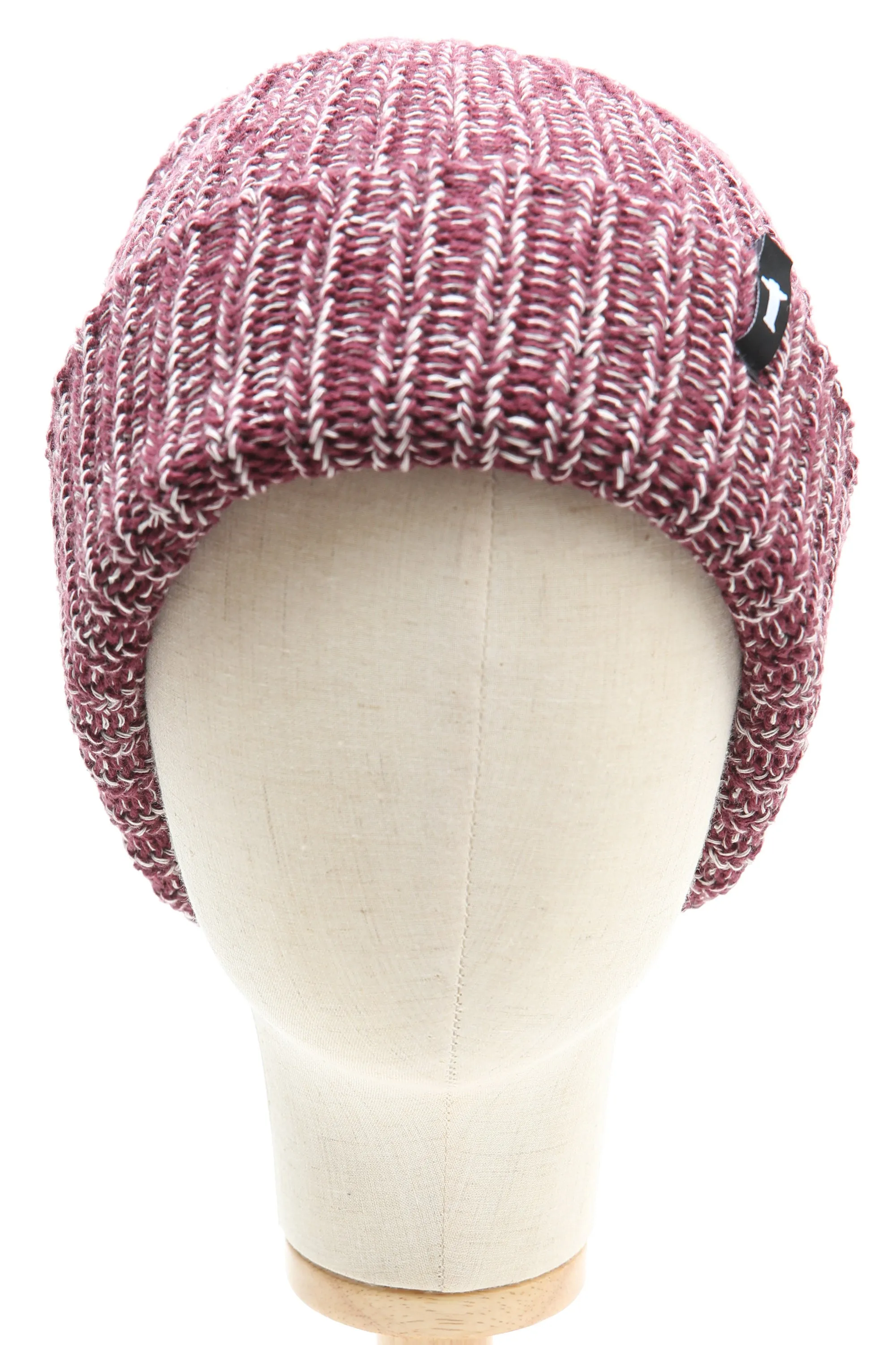 Totem Brand Co. Marled Watch Cap Beanie - Burgundy Natural