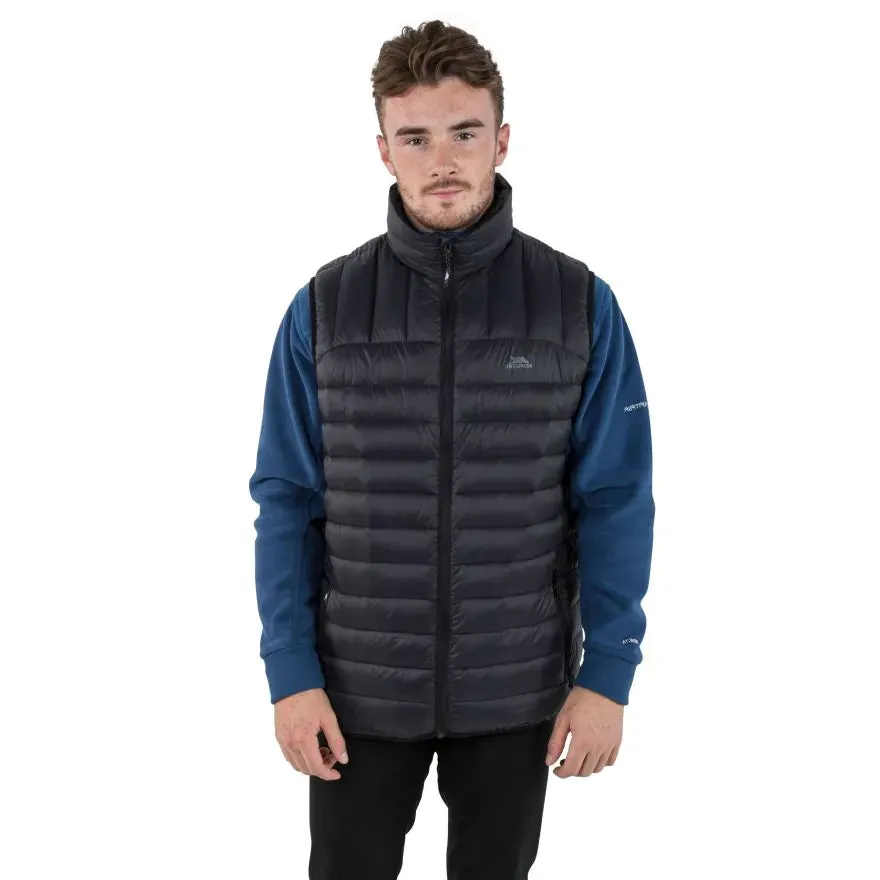 Trespass M Black Light Weight Hoppers Men's Down Gilet