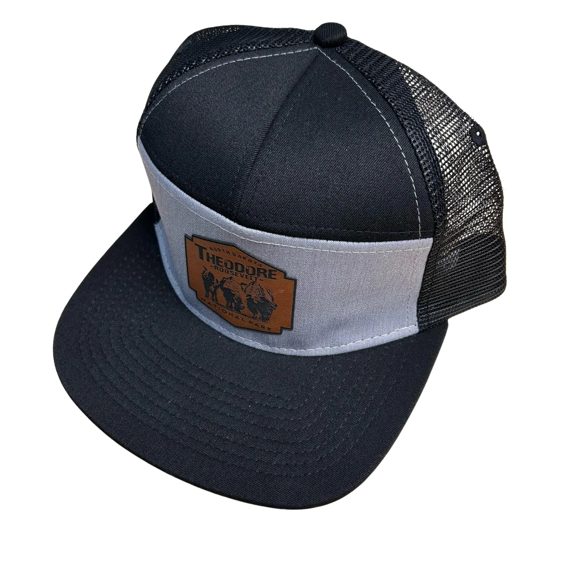 TRNP Bison Black and Gray Snapback