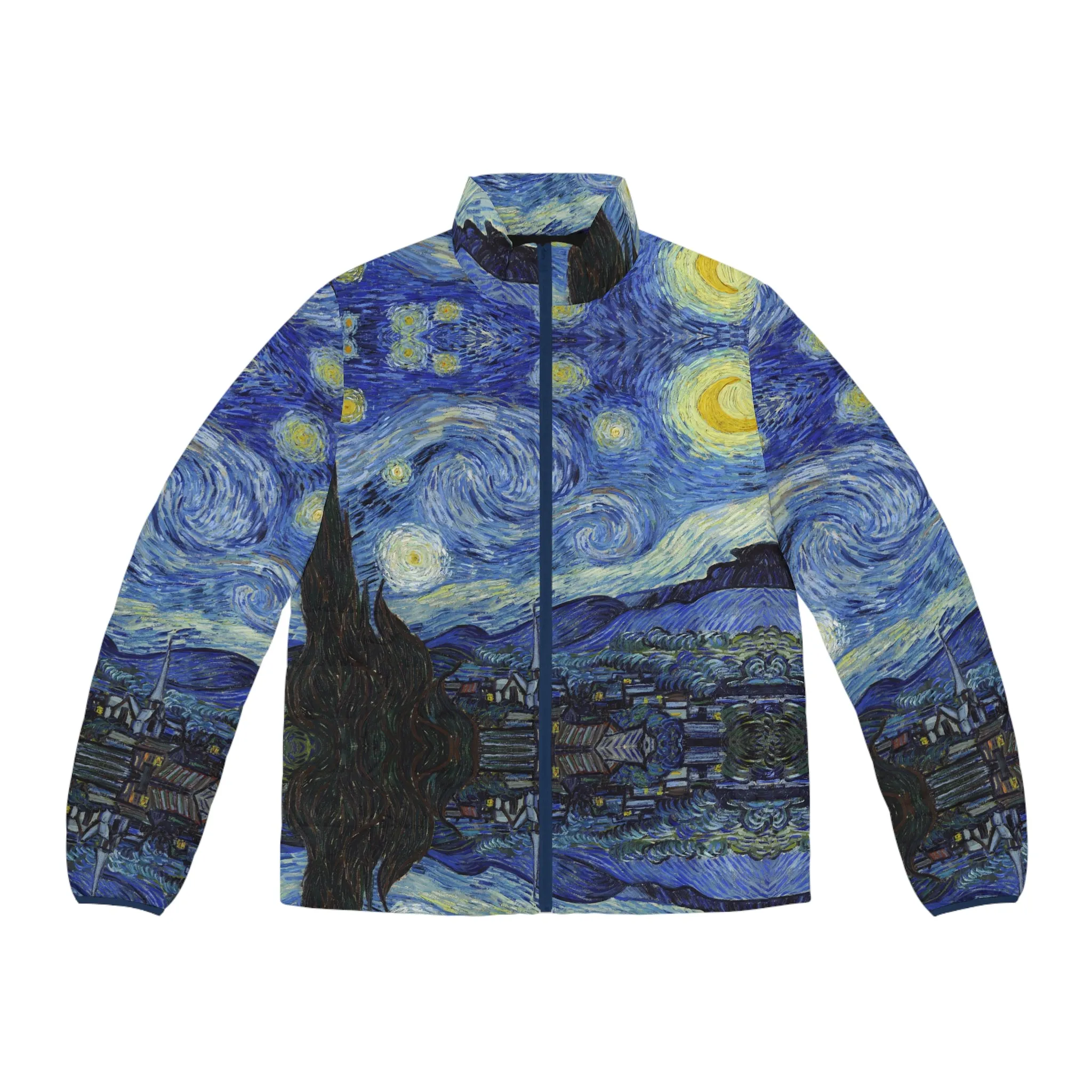 Van Gogh Men's Puffer Jacket