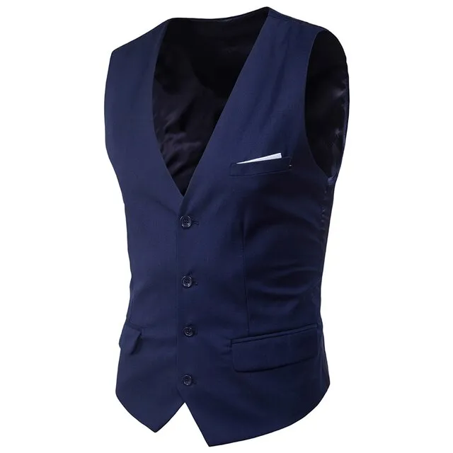 Voguable Purple Suit Vest Men Spring New Slim Fit Sleeveless Vest Waistcoat Mens Formal Business Wedding Dress Vests Chaleco Hombre