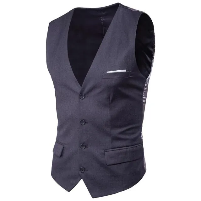 Voguable Purple Suit Vest Men Spring New Slim Fit Sleeveless Vest Waistcoat Mens Formal Business Wedding Dress Vests Chaleco Hombre