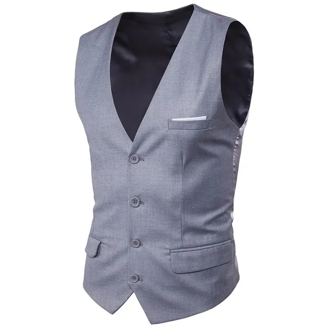 Voguable Purple Suit Vest Men Spring New Slim Fit Sleeveless Vest Waistcoat Mens Formal Business Wedding Dress Vests Chaleco Hombre