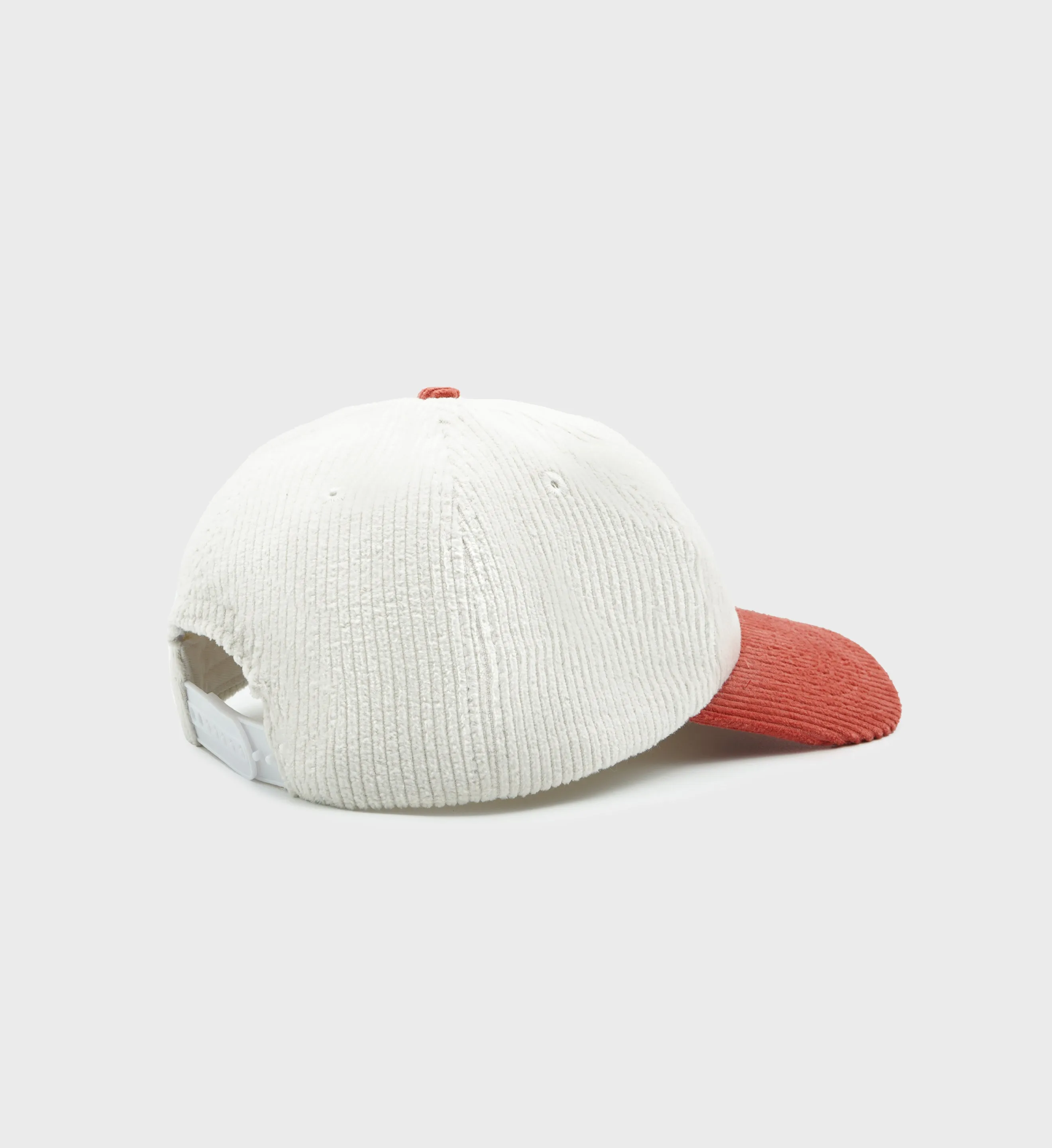 Wellness Club Corduroy Hat - Strawberry/White