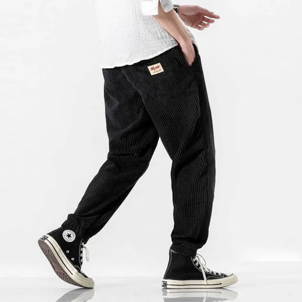 WLS Biraki Corduroy Pants Black